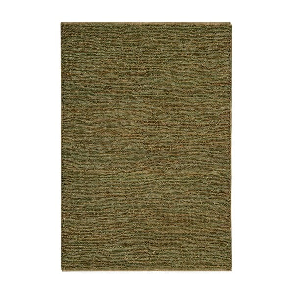 Tmavozelený ručne tkaný jutový koberec 200x300 cm Soumak – Asiatic Carpets