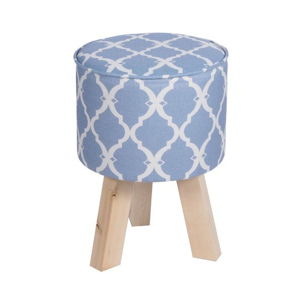 Taburetka Baroque Blue