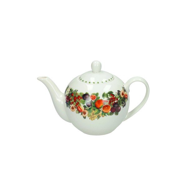 Biela kanvica na čaj z kostného porcelánu Le Primizie – Brandani