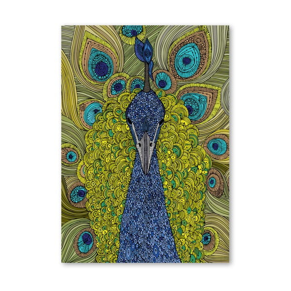 Autorský plagát The Peacock od Valentiny Ramos