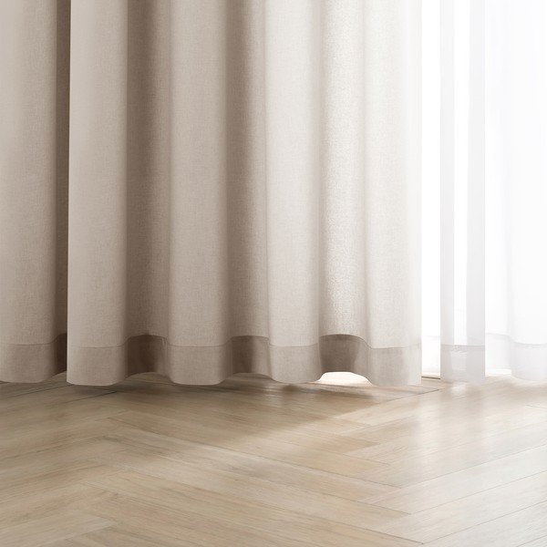 Krémovobiely dimout záves Calisto – Filumi-image-3