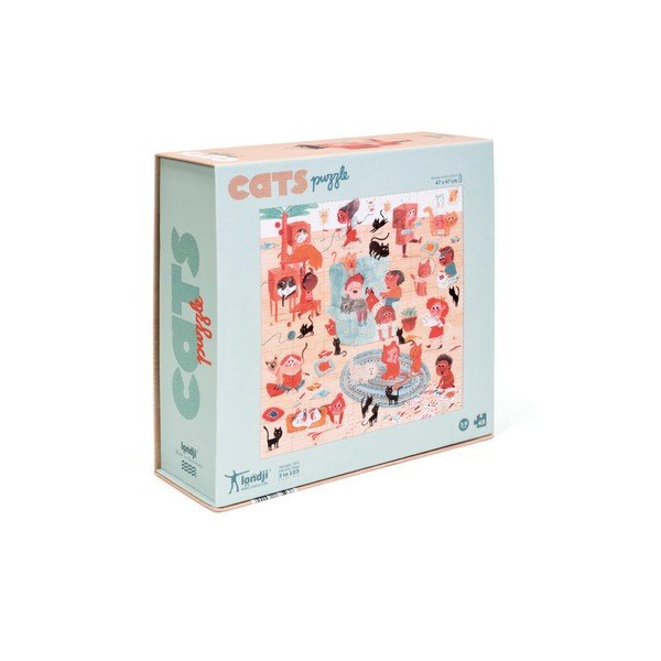 Puzzle mačičky Londji, 49 dielikov-image-2