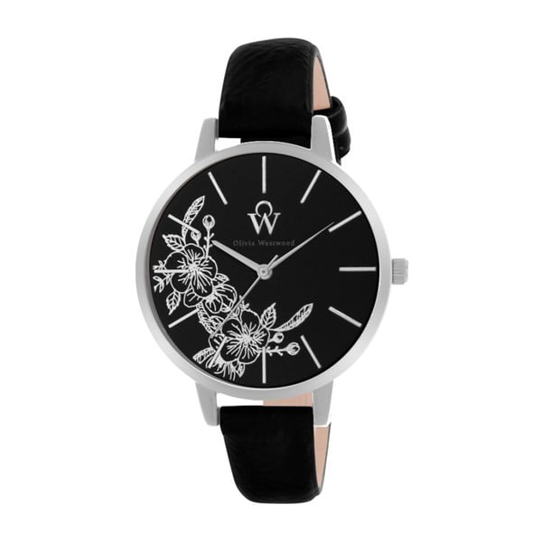 Dámske hodinky s remienkom v čiernej farbe Olivia Westwood Kehena