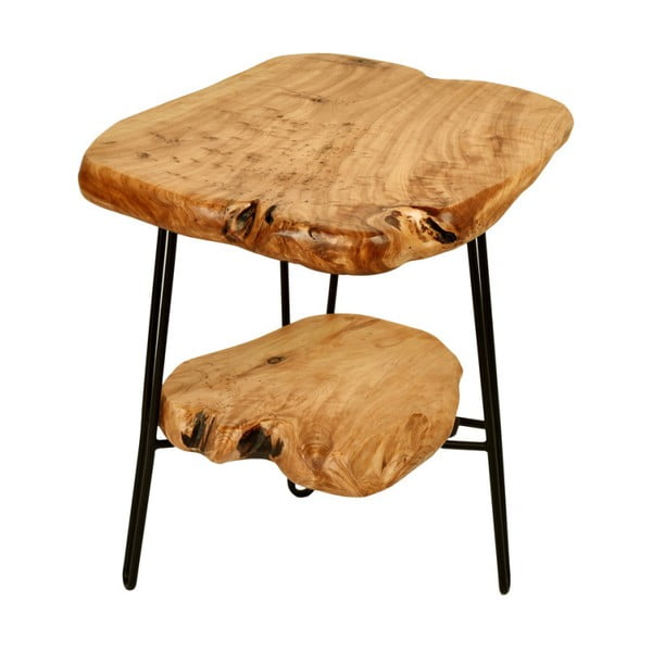 Odkladací stolík s doskou z cédrového dreva 360 Living Montanio 622