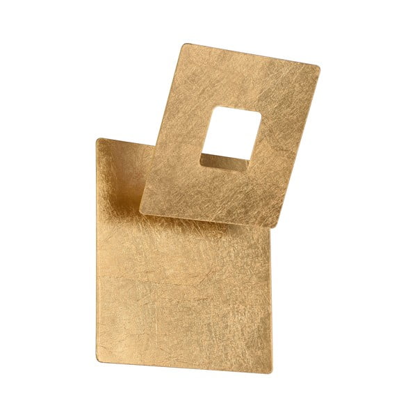 LED nástenné svietidlo v zlatej farbe Leano – Trio-image-4