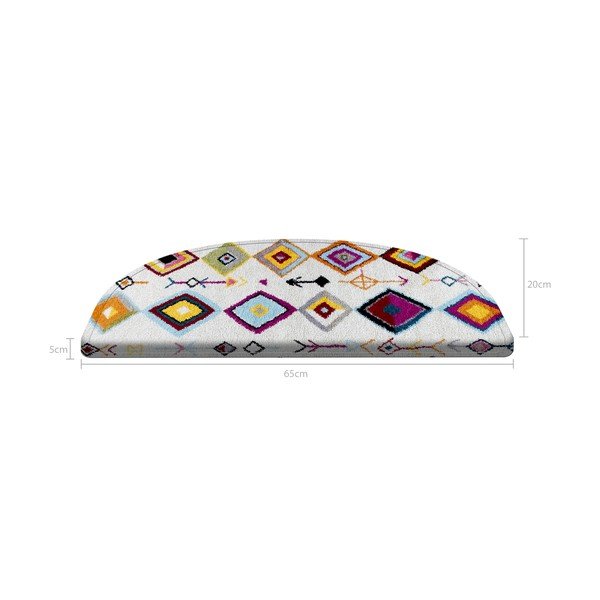Nášľapy na schody v súprave 16 ks 65x20 cm Ethnic - Vitaus-image-4