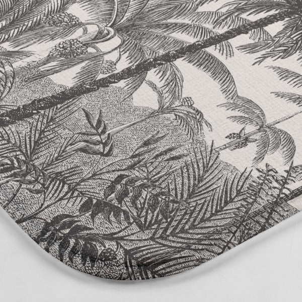 Čierno-béžová WC kúpeľňová predložka 45x45 cm Cocoty – douceur d'intérieur-image-3