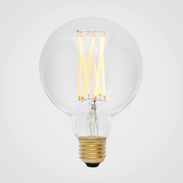 Teplá LED filamentová stmievateľná žiarovka E27, 6 W Elva - tala