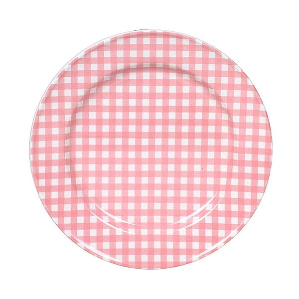 Keramický tanier Marikere Pink, 17 cm