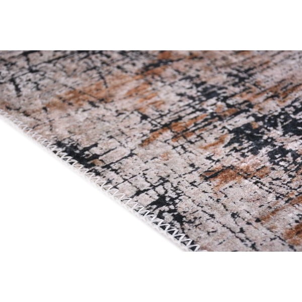 Modrý prateľný behúň 80x200 cm Abstract Colors – Vitaus-image-2