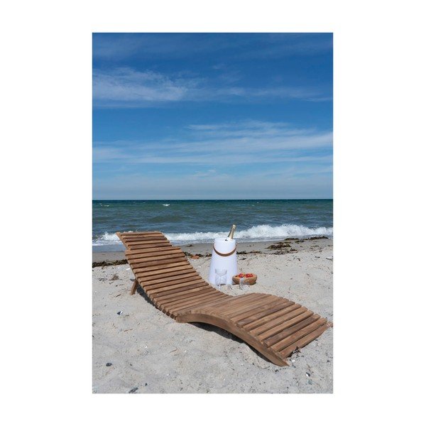 Záhradné ležadlo z tíkového dreva House Nordic Arrieta-image-1