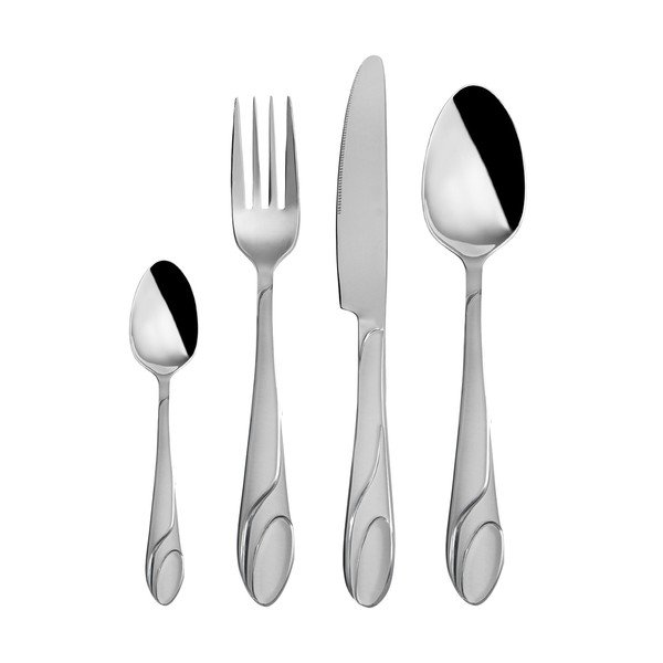 Sada 24 antikoro príborov Orion Amber