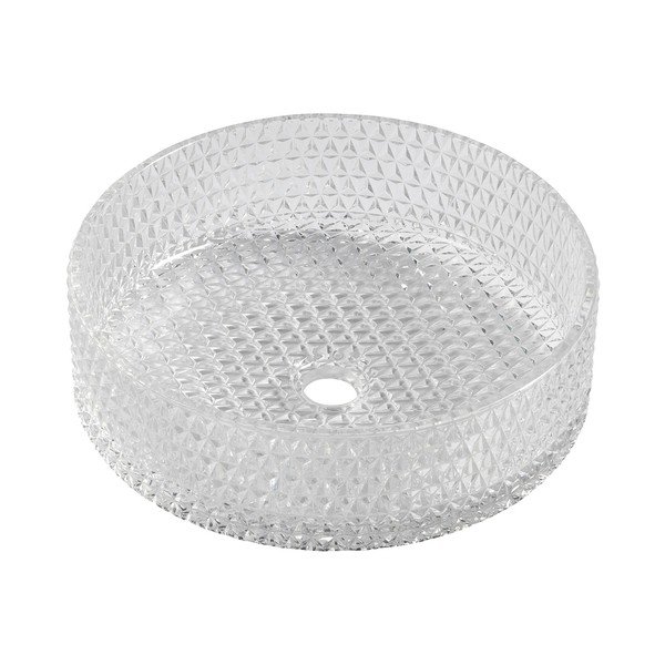 Sklenené okrúhle umývadlo ø 39,5 cm Maragua – Sapho