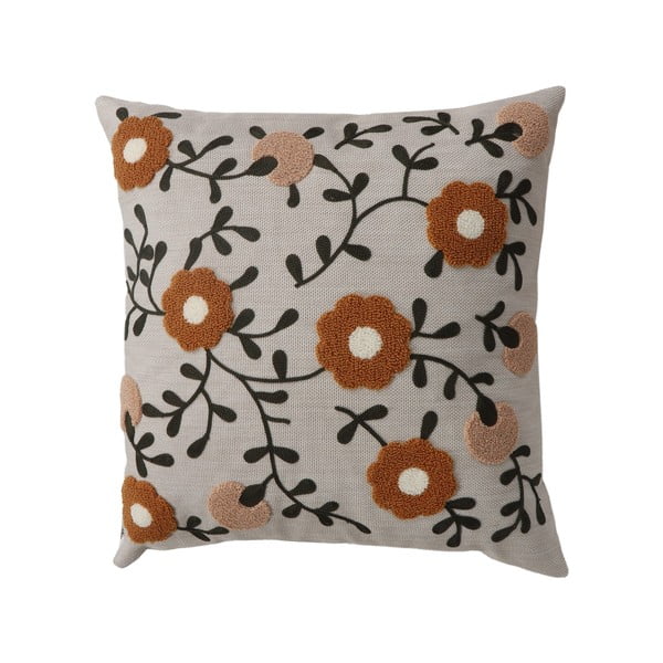 Ľanový dekoračný vankúš 43x43 cm Fulya – Mioli Decor