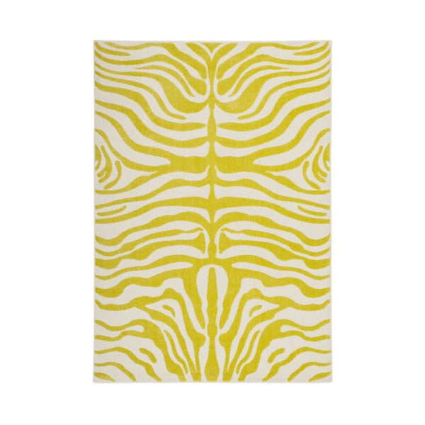 Žltý koberec Kayoom Fusion 830 Yellow, 200 x 290 cm