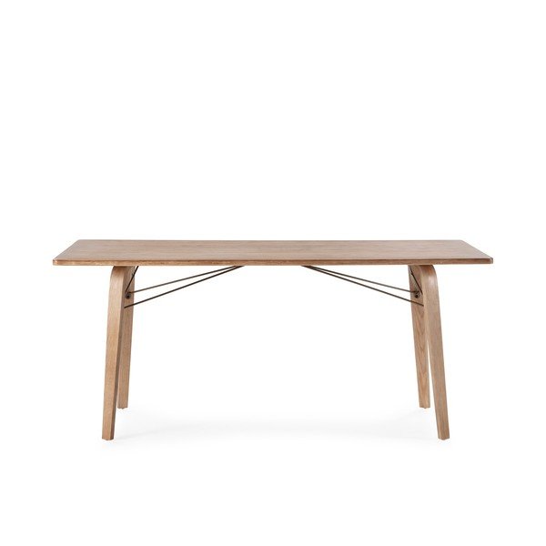 Jedálenský stôl s doskou v dubovom dekore 90x180 cm Lujan – MOME-image-3
