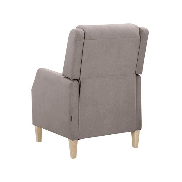 Sivé relaxačné kreslo Dina – Støraa-image-4