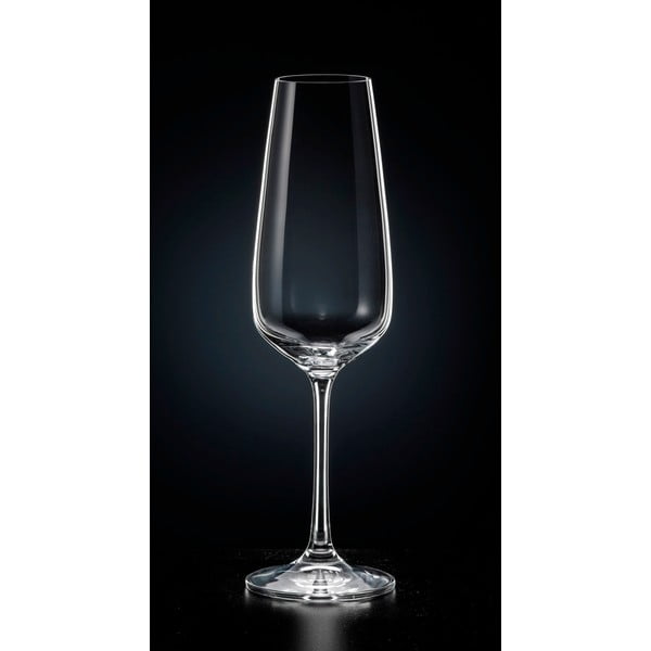 Súprava 6 pohárov na šampanské Crystalex Giselle, 190 ml-image-1