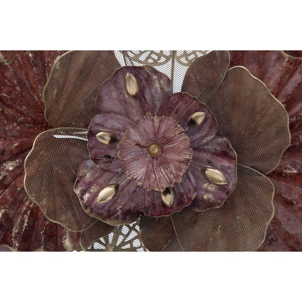 Kovová závesná dekorácia Mauro Ferretti Flowery, 118 x 58 cm-image-1