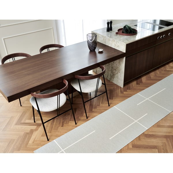 Krémový vnútorný a vonkajší behúň 70x180 cm Fred Linen – Pappelina-image-1