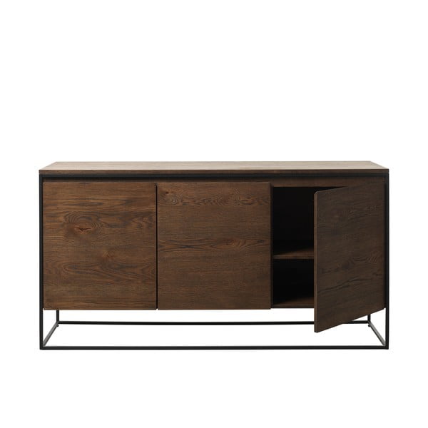 Komoda s detailmi v dubovom dekore Unique Furniture Rivoli-image-3