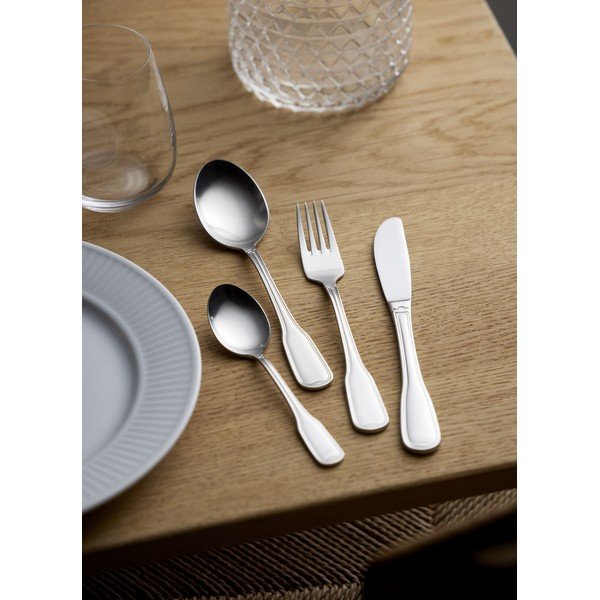 Antikoro príbor v striebornej farbe 16 ks Attaché – Gense-image-1