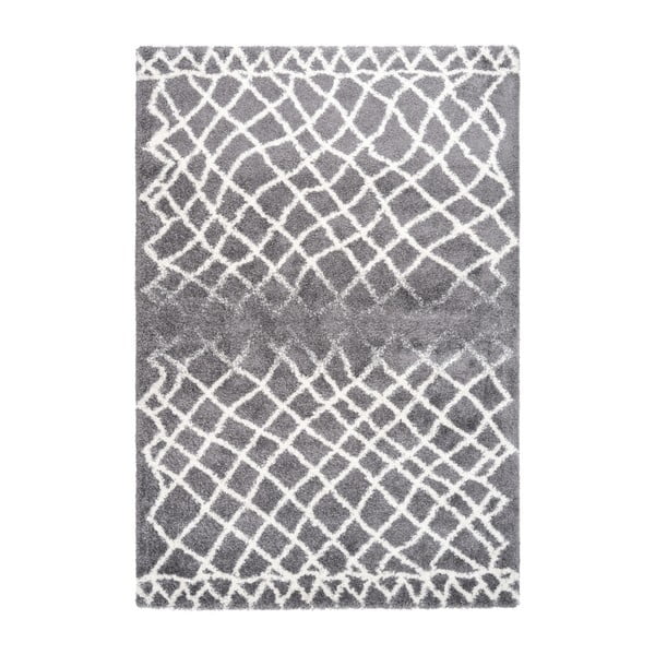 Sivý koberec Kayoom Villa, 160 x 230 cm