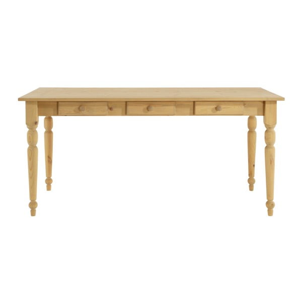 Jedálenský stôl z masívneho dreva 13Casa Charlotte, 160 x 80 cm
