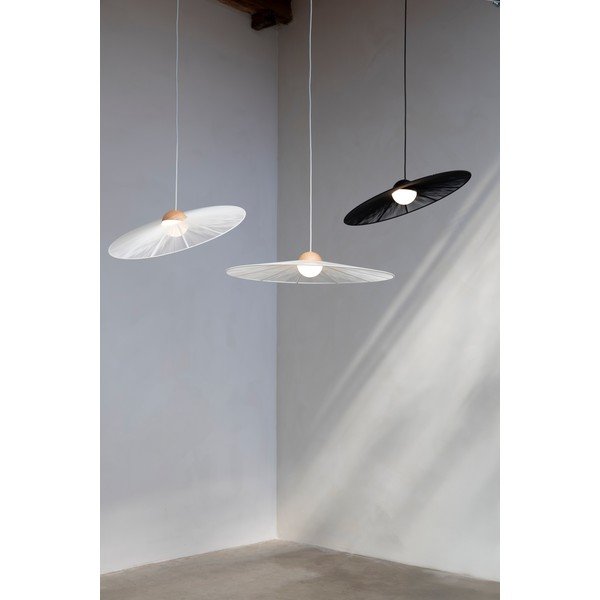 Čierne stmievateľné závesné svietidlo ø 65 cm Belle – Zuiver-image-2