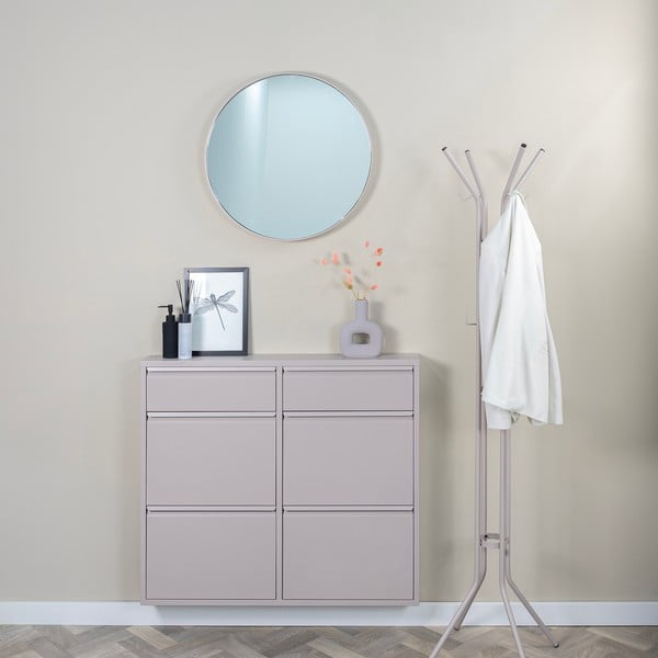 Taupe kovový vešiak ø 40x170 cm Jessy – Spinder Design-image-1