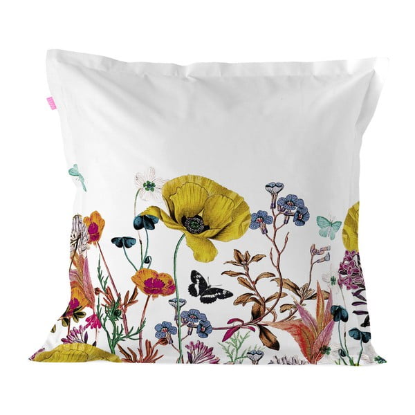 Bavlnená obliečka na vankúš Happy Friday Pillow Cover Birds of Paradise, 60 × 60 cm