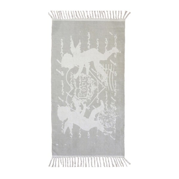 Ručne tkaný bavlnený koberec Webtappeti Shabby Angel, 60 x 110 cm