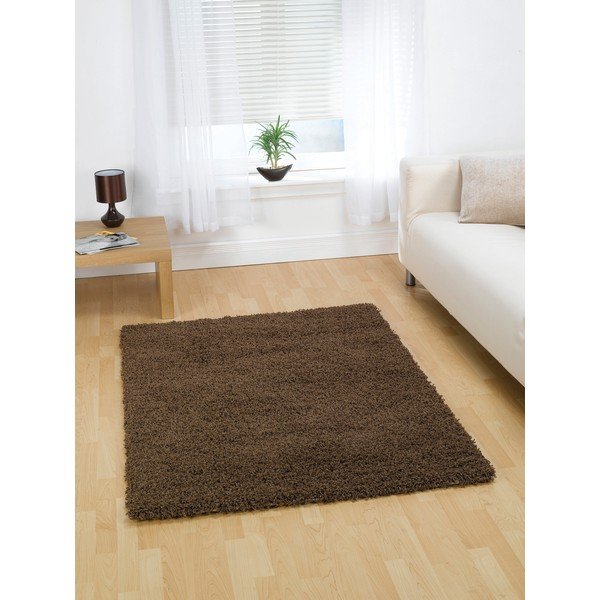 Hnedý koberec Flair Rugs Cariboo Brown, 60 × 110 cm-image-1