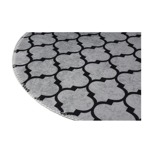 Tmavosivý umývateľný koberec 120x180 cm – Vitaus-image-2