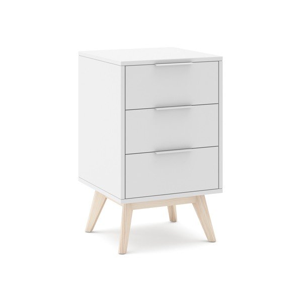 Biely nočný stolík Campus - Marckeric-image-2