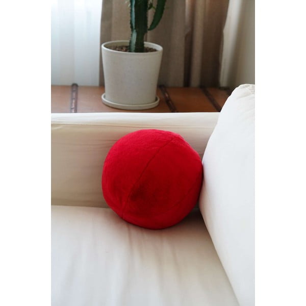 Dekoračný vankúš z mikroplyšu ø 25 cm Top – Mioli Decor-image-3