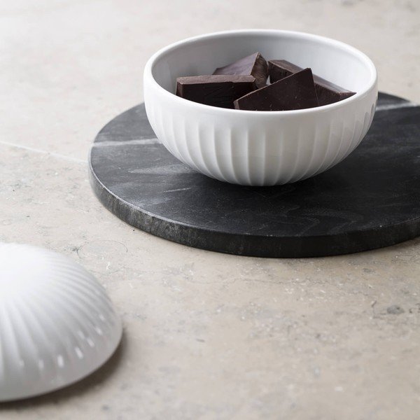 Biela porcelánová dóza Kähler Design Hammershoi, ⌀ 11,5 cm-image-4