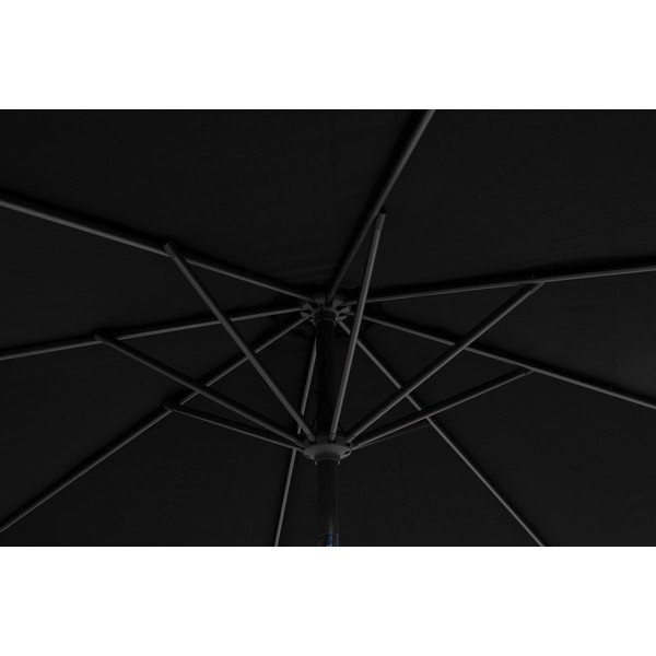 Čierny slnečník ø 270 cm Sunline – Hartman-image-2