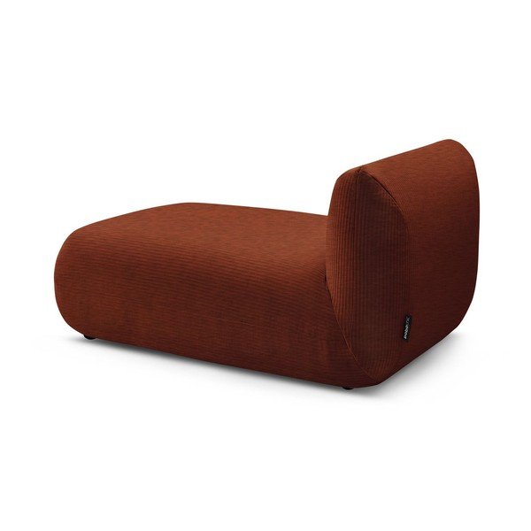 Oranžový menčestrový modul pohovky Lecomte - Bobochic Paris-image-3