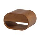 Poschodová polica v prírodnej farbe 39 cm Momo – WOOOD