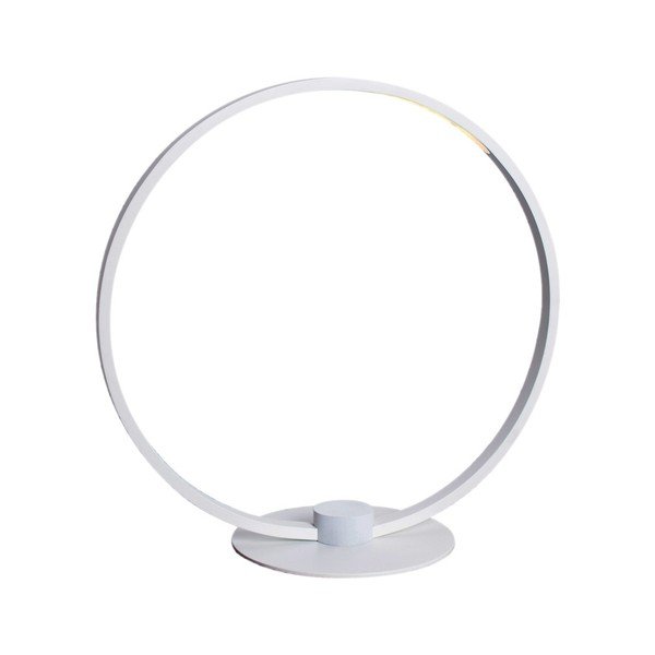 Biela oválna stolová lampa SULION Framed-image-1