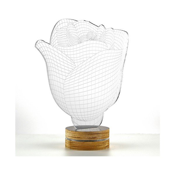 3D stolová lampa Rose-image-3