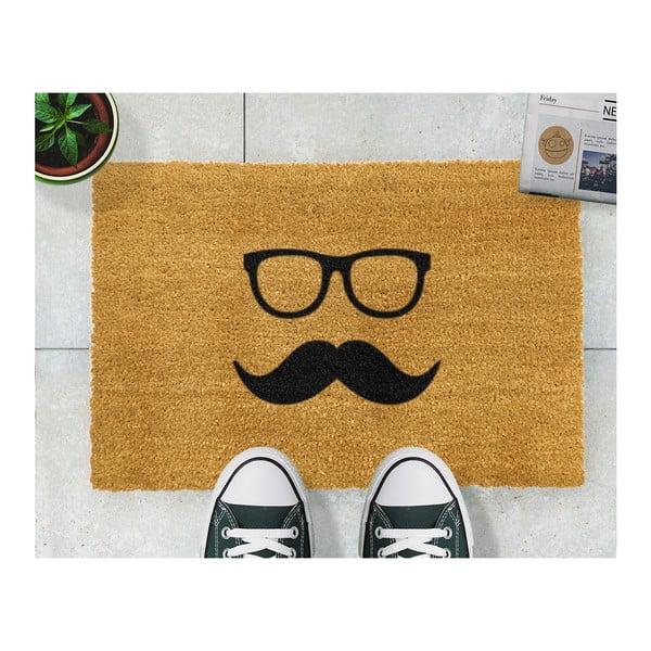 Rohožka Artsy Doormats Mustache & Glasses, 40 × 60 cm