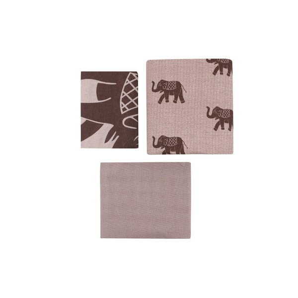 Bavlnený pléd cez posteľ na dvojlôžko s obliečkami na vankúše a plachtou Fil, 200 × 235 cm-image-4