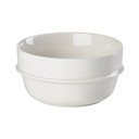 Krémovobiela porcelánová miska 400 ml Eau – Zone