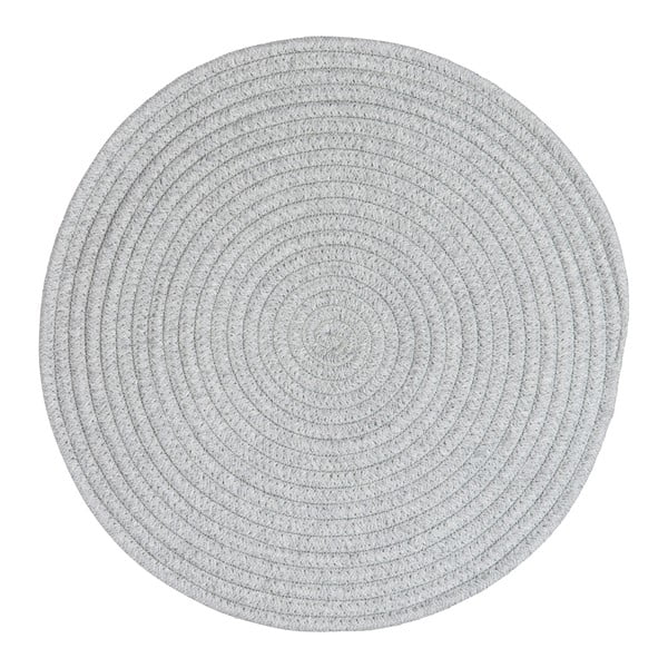 Prestieranie Round Grey Cotton, 38 cm