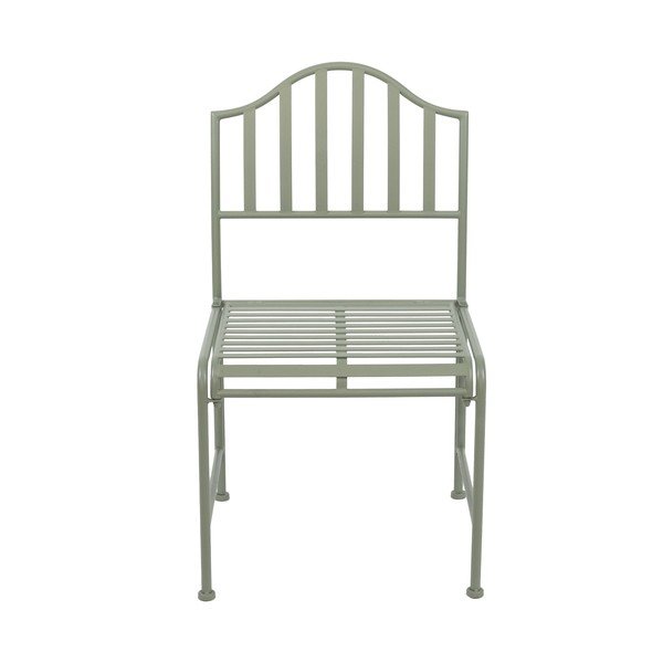 Zelená kovová záhradná stolička – Esschert Design