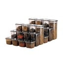 Plastové dózy v súprave 24 ks na potraviny Fresco – Hermia