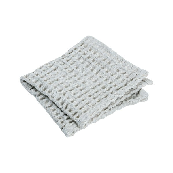 Súprava 2 svetlomodrých bavlnených uterákov Blomus Micro Chip, 30 x 30 cm