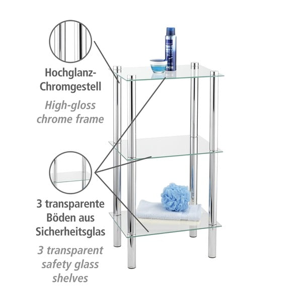 Polička s 3 dielmi Wenko Yago-image-3